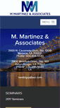 Mobile Screenshot of mmartinezassociates.com